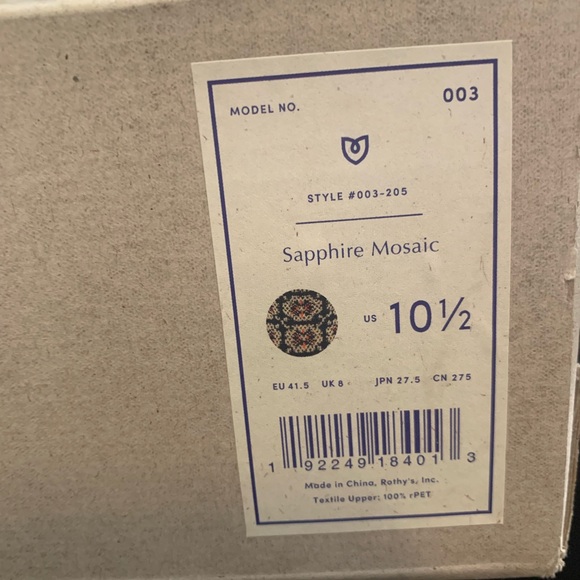 Rothys Mosaic Tile Loafers NWOT - Picture 4 of 4